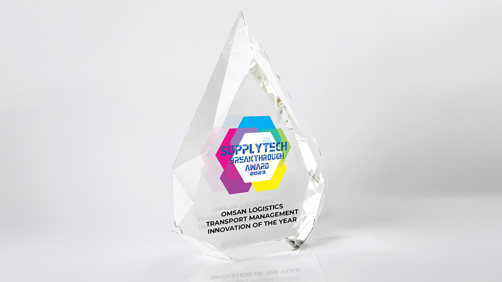 Omsan Logistics is the only Turkish company to receive an award at SupplyTech Breakthrough Awards
