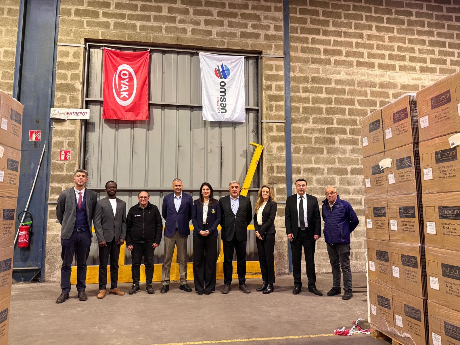 OYAK’ın Yeni Lojistik Stratejisi Kapsamında OMSAN Üst Yönetiminden Fransa Ofisine  Stratejik Ziyaret