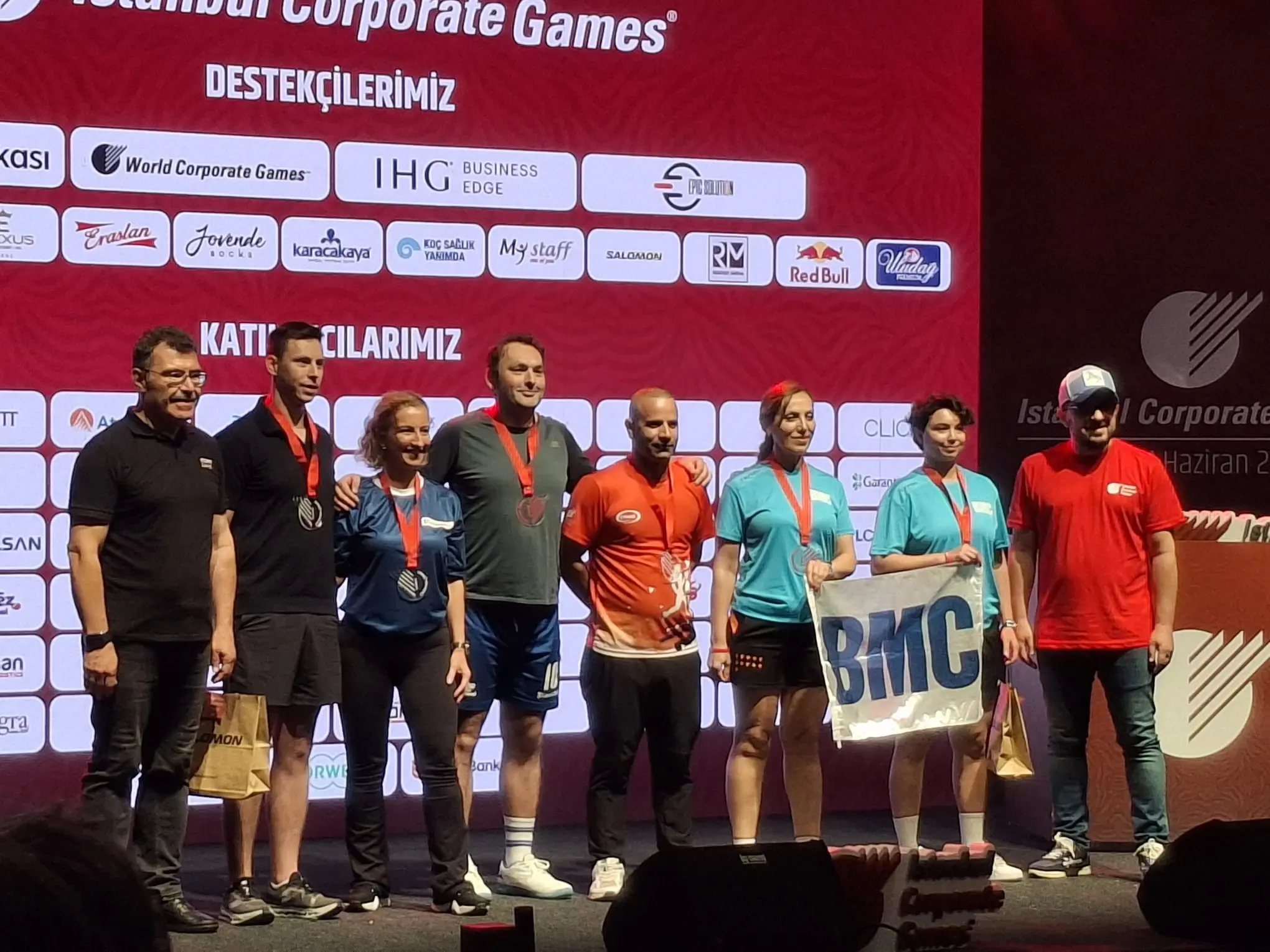 OYAK Spor Oyunları’nın Şampiyonu İstanbul Corporate Games’te de Kürsüye Çıktı