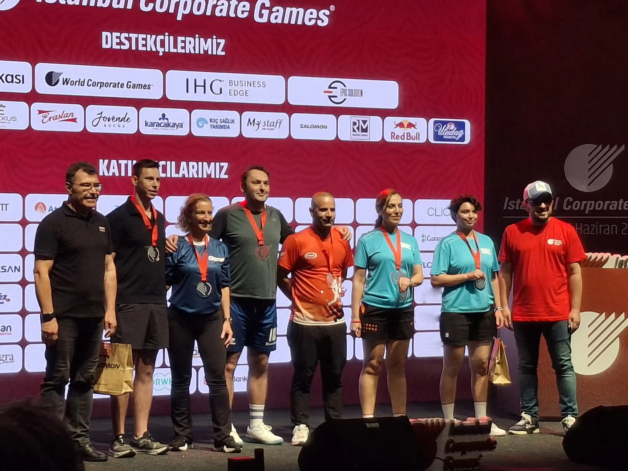OYAK Spor Oyunları’nın Şampiyonu İstanbul Corporate Games’te de Kürsüye Çıktı